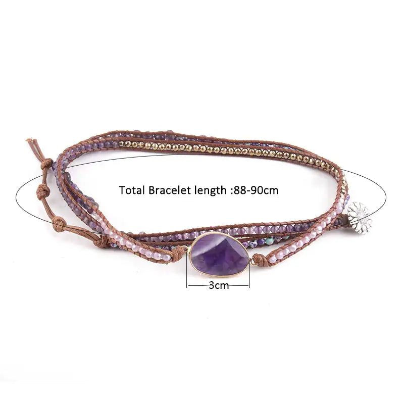 Crystal Wrap Bracelet