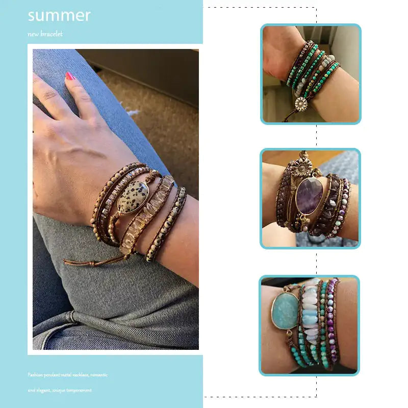 Crystal Wrap Bracelet